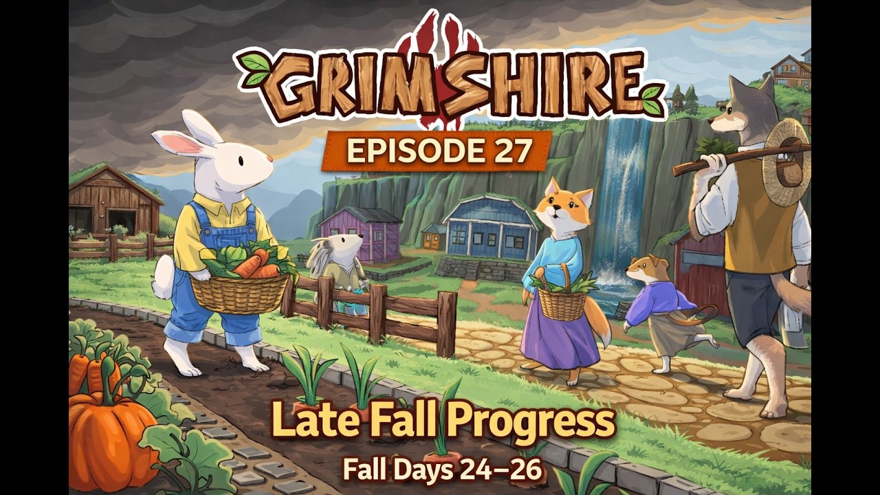 Grimshire: The end of Fall. Winter is coming! Episode 27