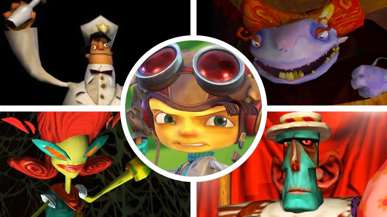 Psychonauts - ALL BOSSES