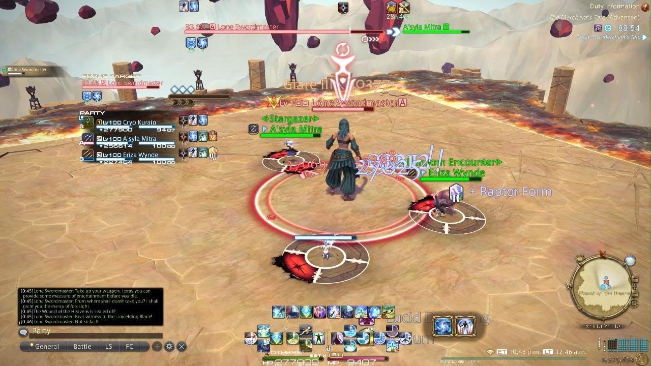 FFXIV DT: The Merchant's Tale (Advanced) - Lone Swordmaster - WHM