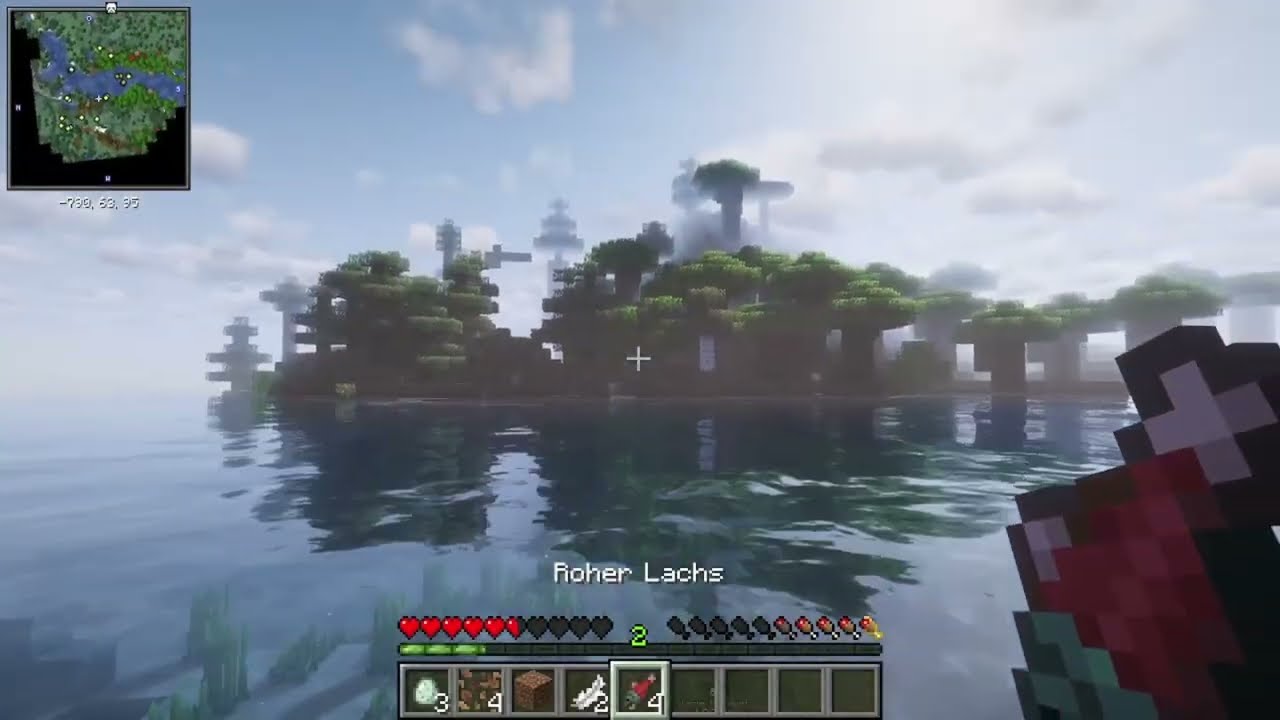 Wir bauen unsere erste Basis. #minecraft