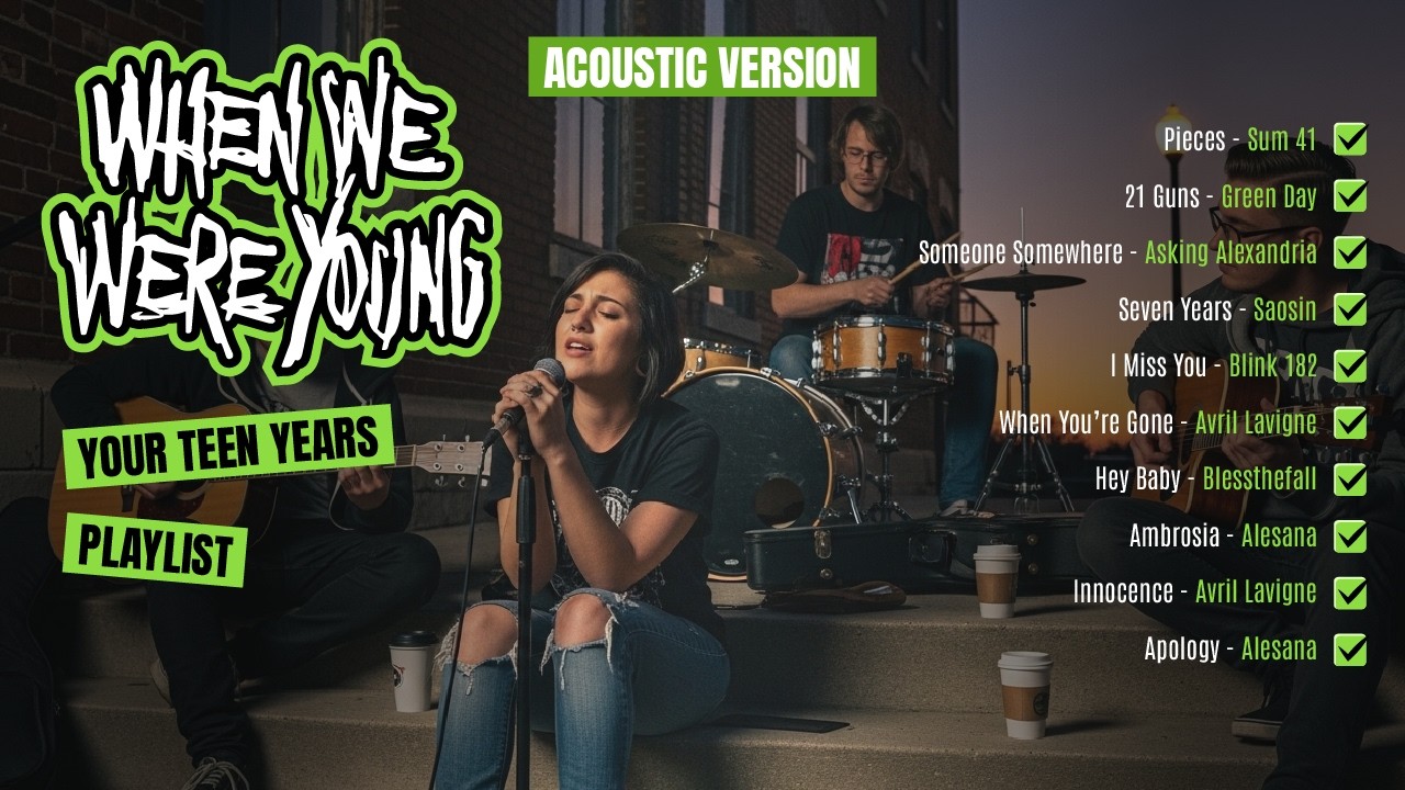 When We Were Young | Full Acoustic Emo Revival Playlist (BMTH, The Used, Alesana)