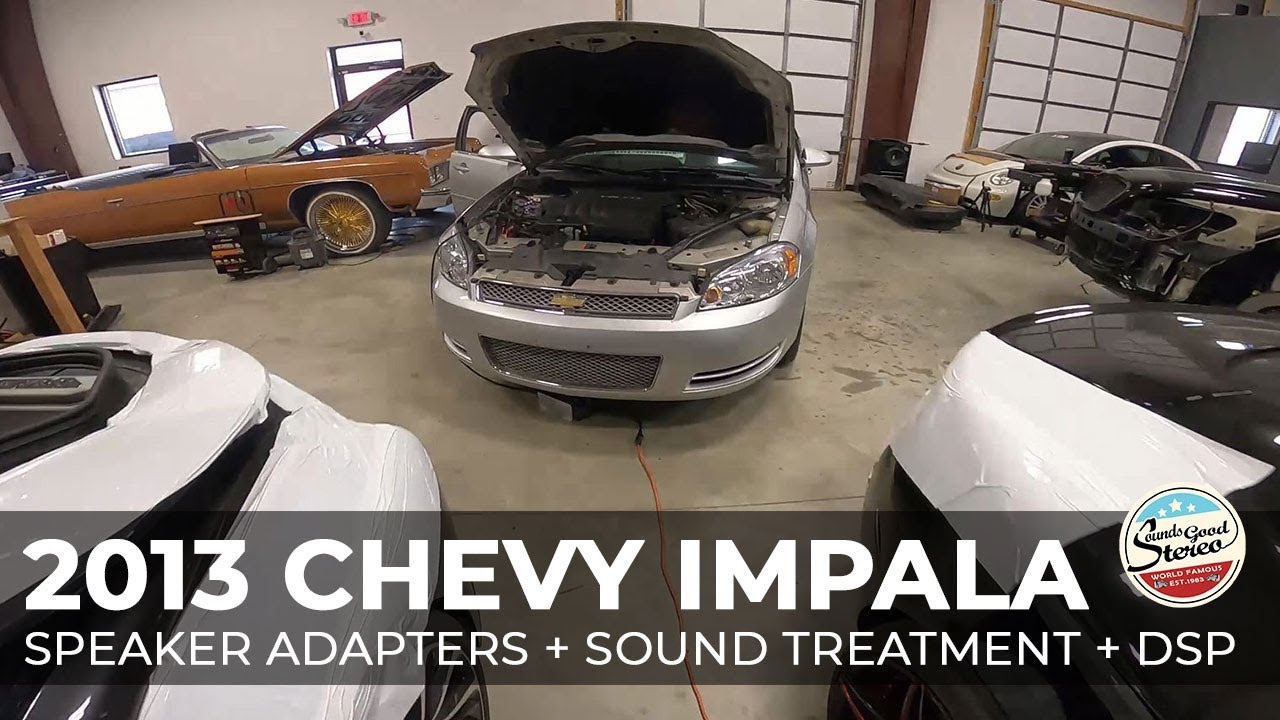 2013 Chevrolet Impala Car Stereo Upgrade - Eton Speakers + SQL Audio Soundmat Sound Treatment