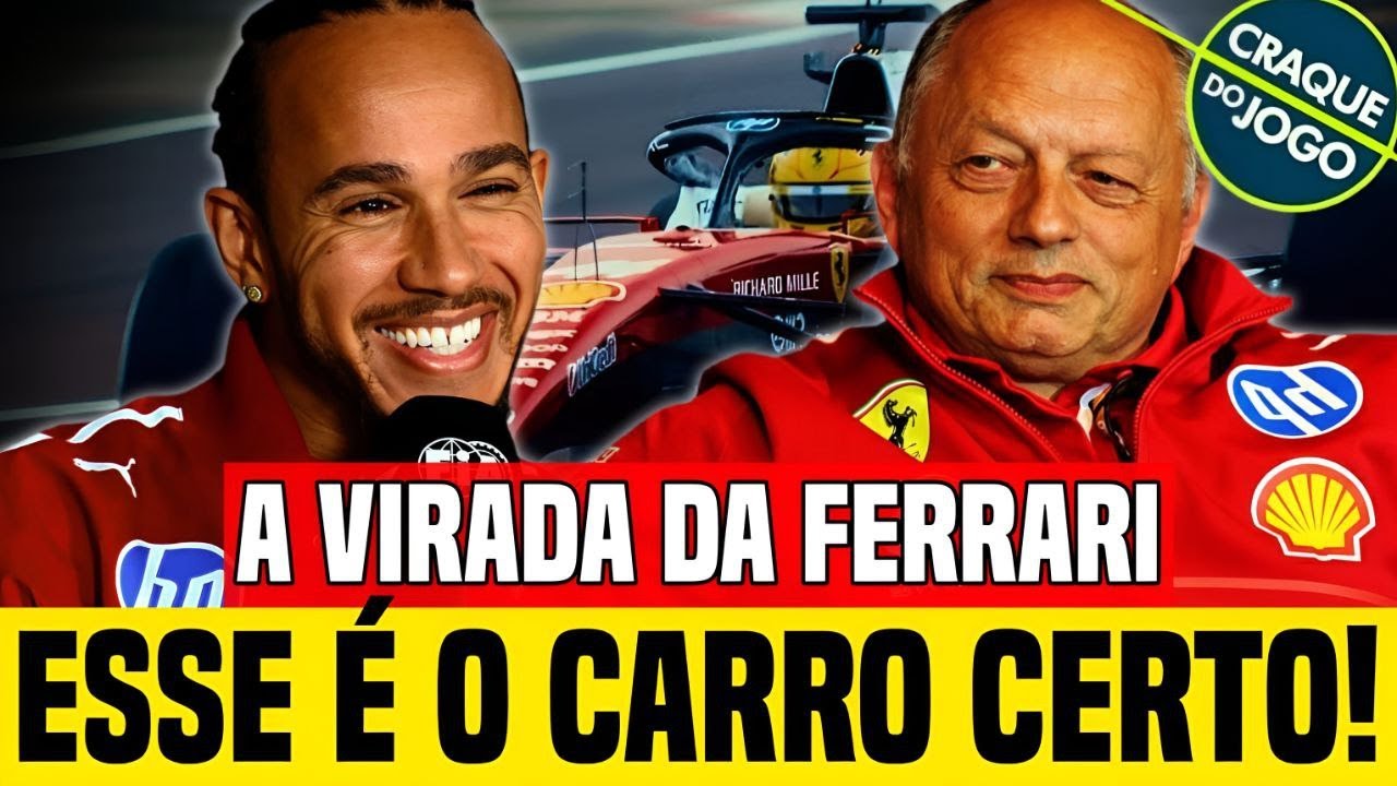 🚨JOGADA DE MESTRE! SF-26 SURPREENDE HAMILTON E ACENDE ESPERANÇA NA FERRARI