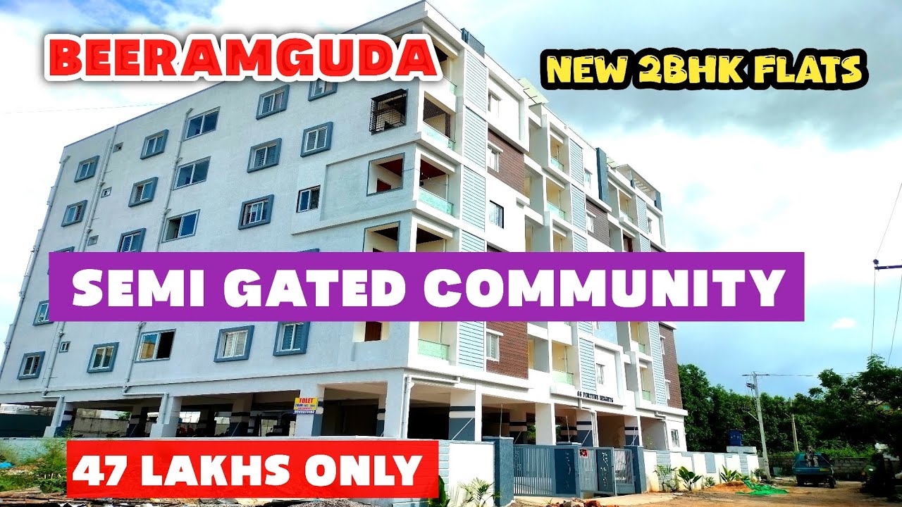 Brand New 2BHK Flats For Sale In Beeramguda Hyderabad | Low Budget 2BHK Flats For Sale In Beeramguda