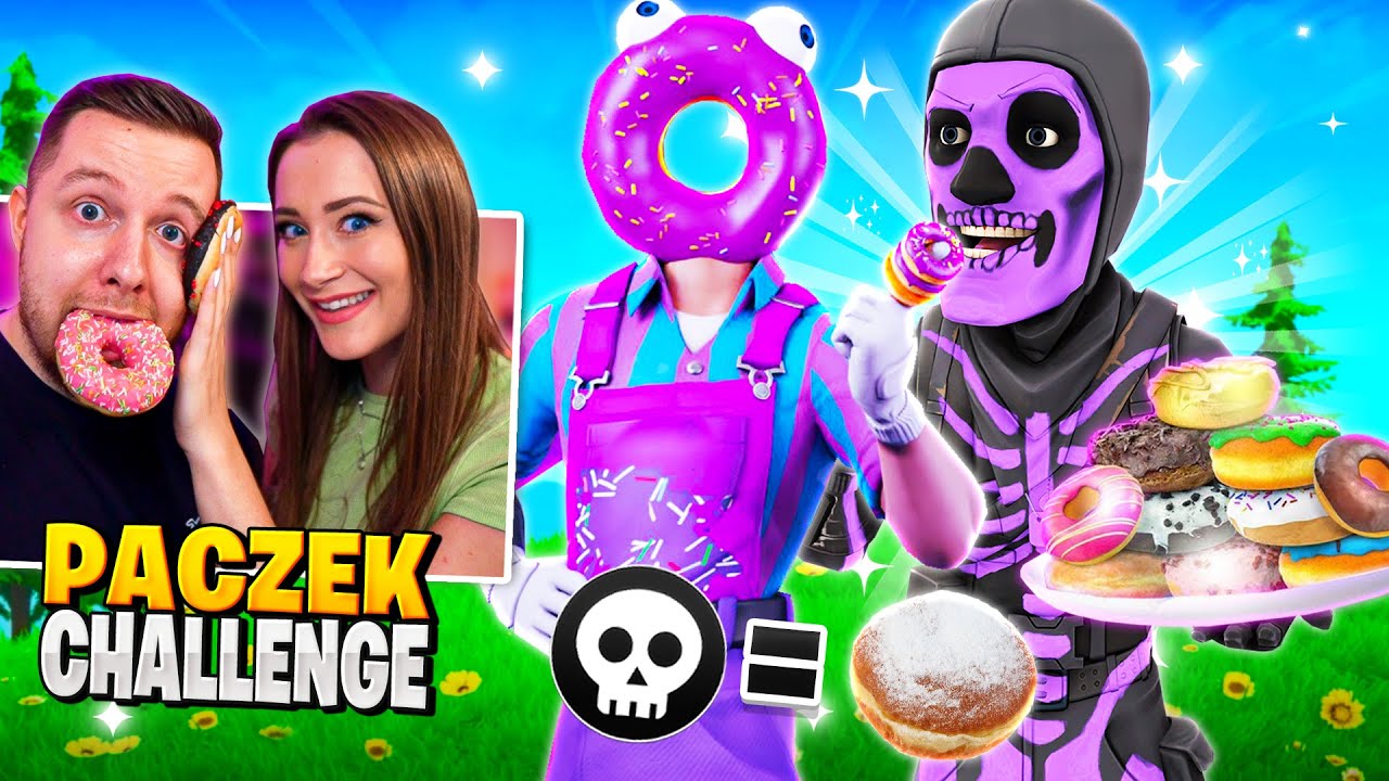 1 KILL = 1 PĄCZEK z DZIEWCZYNĄ w Fortnite! 🍩 (PRZESADZIŁA!)