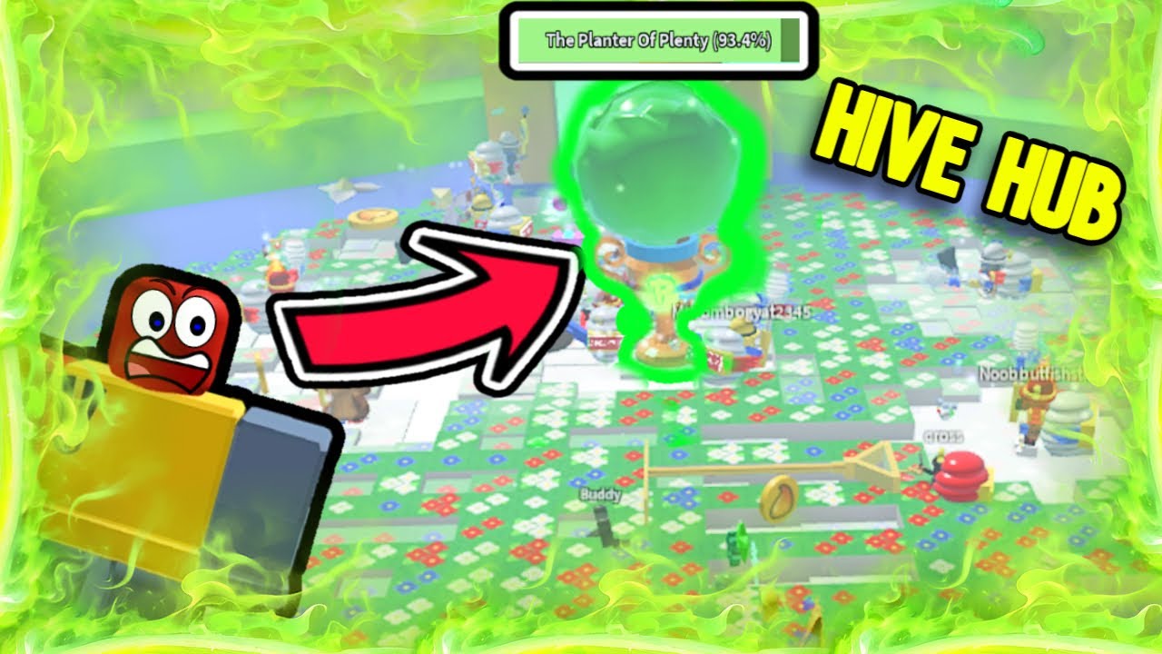 How to Place a Planter at Hive Hub! (Step-by-Step Guide) | Bee Swarm Simulator