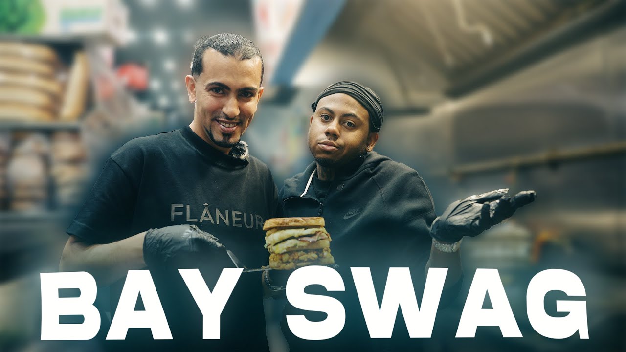 BAY SWAG makes a crazy sandwich with Ock 🔥#trending