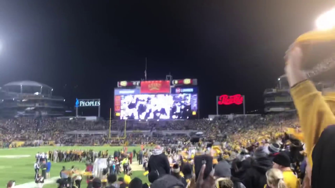 Steelers vs Patriots 12/16 Renegade in 4th quarter