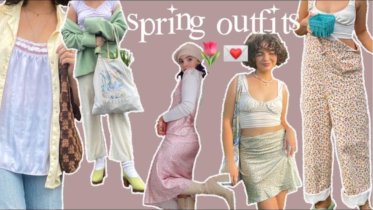 22 SPRING OUTFITS to cure ur winter blues 🌷🖼 2022 spring outfit lookbook