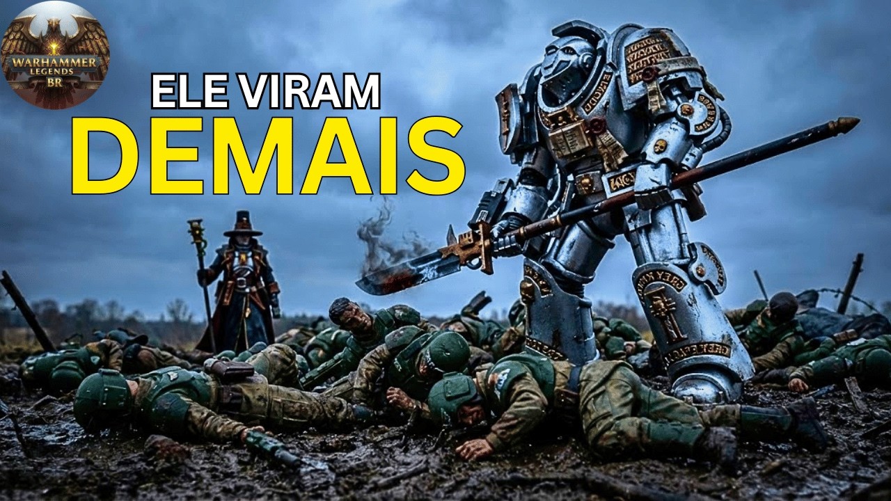 Por que o Império EXECUTA seus Próprios Heróis? | O Segredo dos Grey Knights ⚔️👁️Warhammer 40K