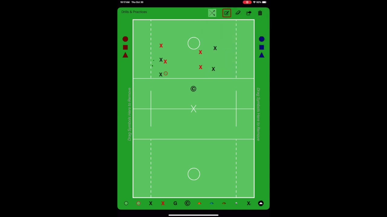 Lacrosse: 44 Lock Drill