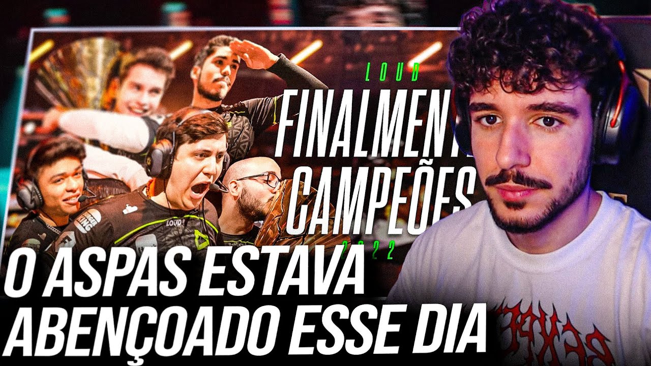 NYANG reage a: O DIA QUE A LOUD FOI CAMPEÃ MUNDIAL! FINAL CHAMPIONS 2022