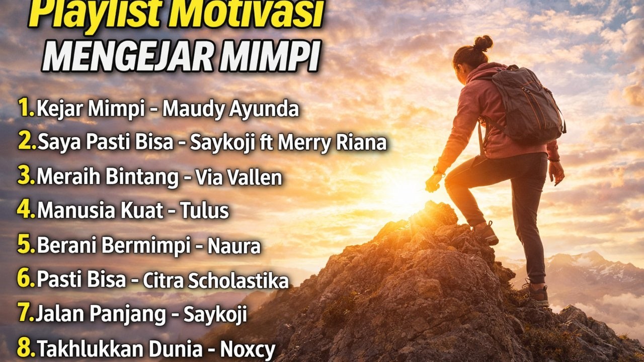 Lagu Motivasi Mengejar Mimpi