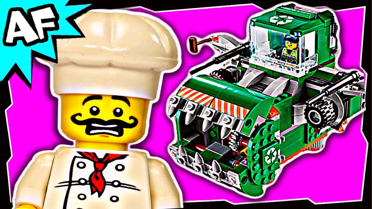 Lego Movie TRASH CHOMPER #1 70805 Stop Motion Build Review