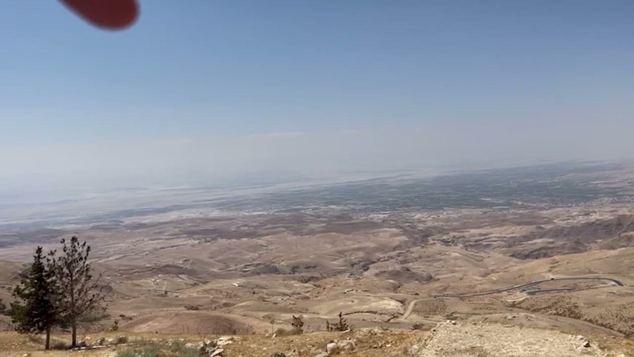 VISITE AU MONT NEBO OU MOISE CONTEMPLA LA TERRE PROMISE AVANT SA MORT