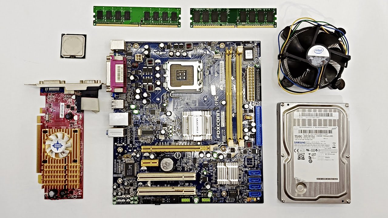 Core 2 Duo E4500 + ATi HD2400 Retro PC Build! | Test in 10 Games #31