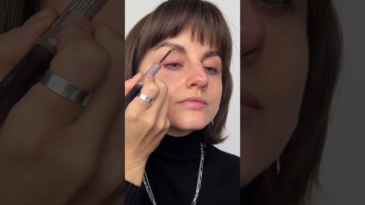 Testing the new @nyxcosmetics_romania zero to brow gel#makeuptutorial #tips #raluca#nyxcosmetics