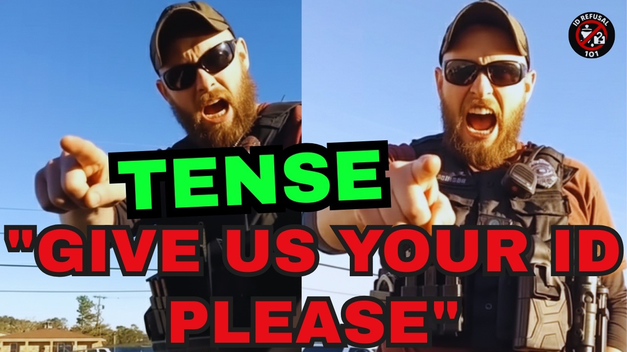 ID Refusal: Officer caught lying about traffic stop | ID REFUSAL