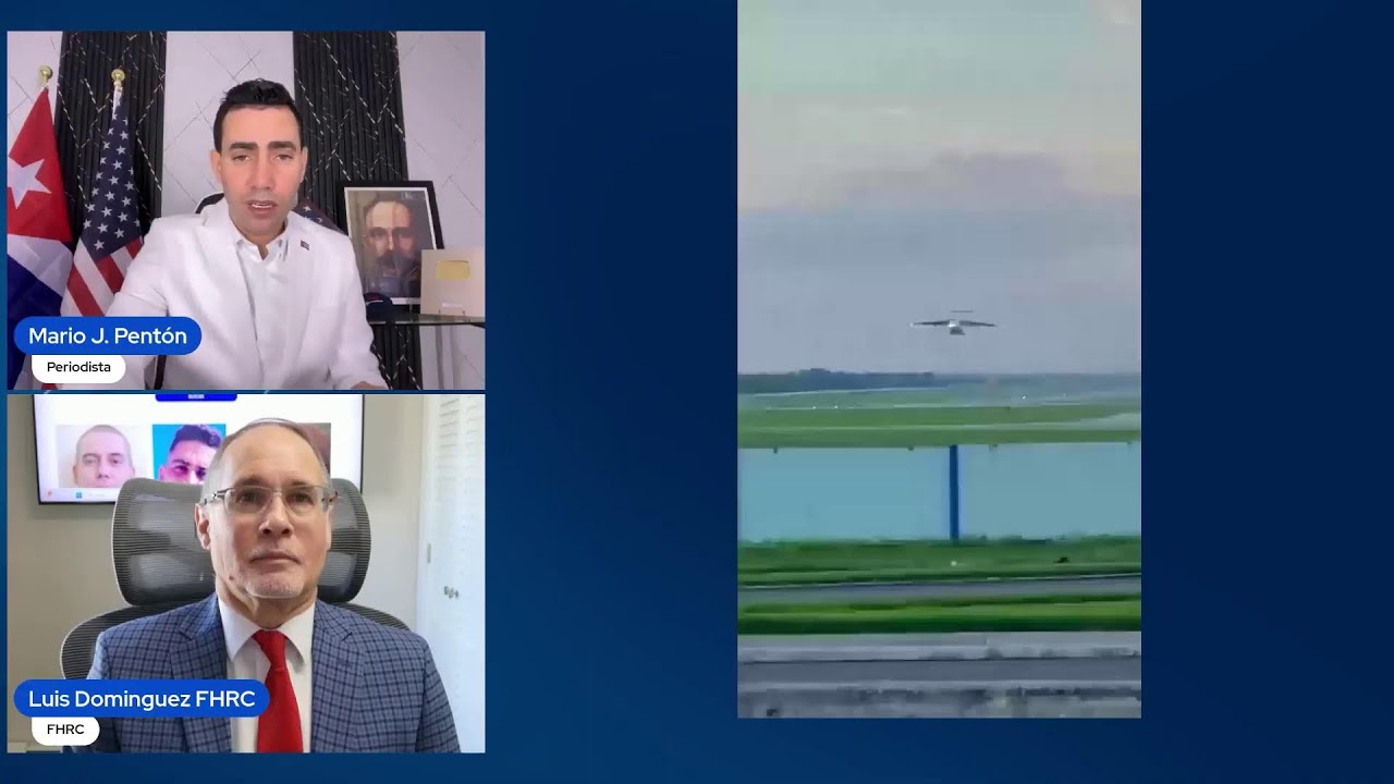 ¿Qué escondía el avión militar ruso que llegó a Cuba? Rubio, la espina odiada del régimen de Castro