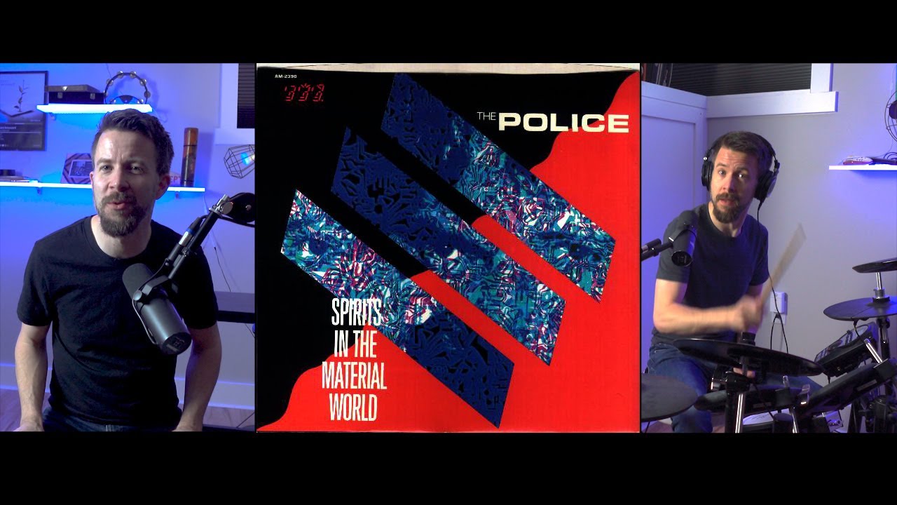 Unpacking Stewart Copeland's drum intro for Spirits in the Material World #thepolice