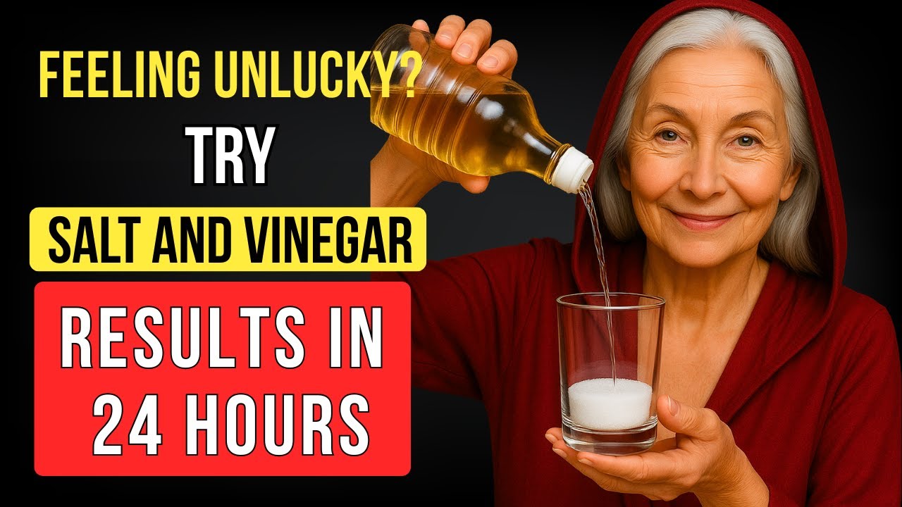 Say Goodbye to Bad Luck — Do This with Salt and Vinegar Now! | Buddhist Teachings