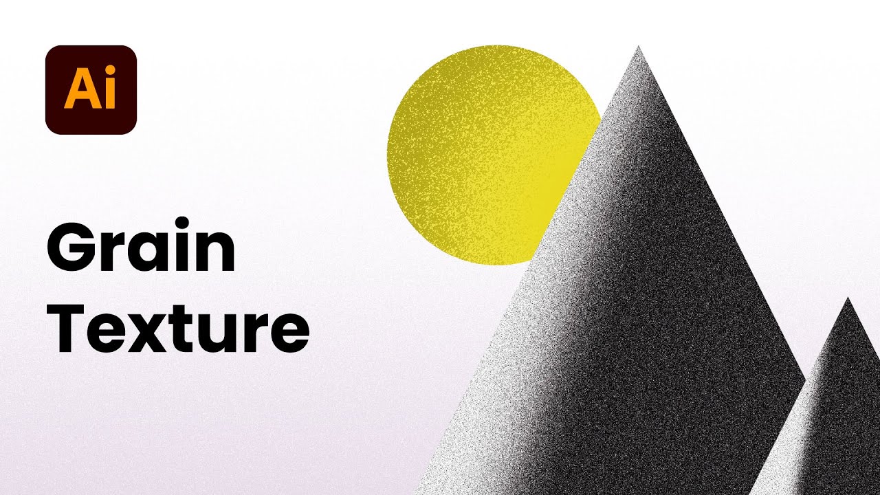 Transform Flat Vector Art With Grain Texture in Illustrator