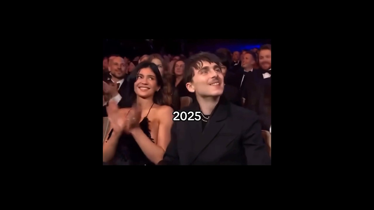 Кайли и Тимоти на церемонии награждения &laquo;2025 против 2026&raquo;! Новое вирусное видео #viralshort #gov...