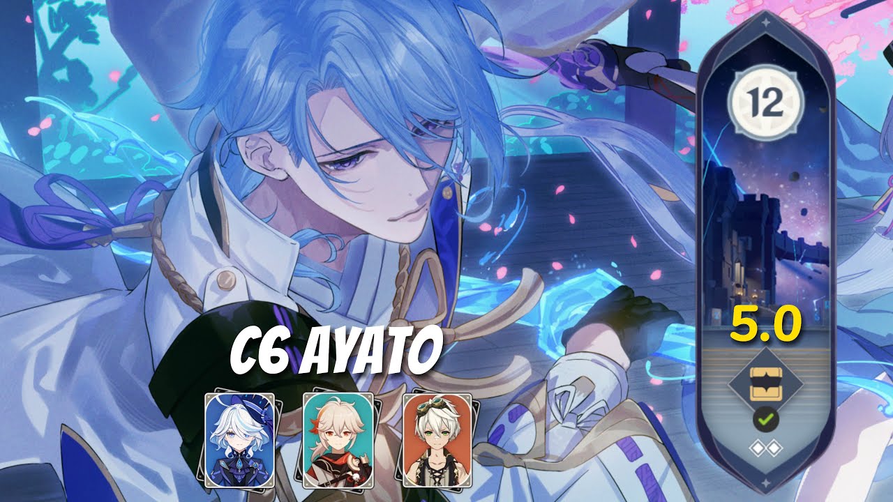 C6 Ayato - 5.0 Abyss Top Half