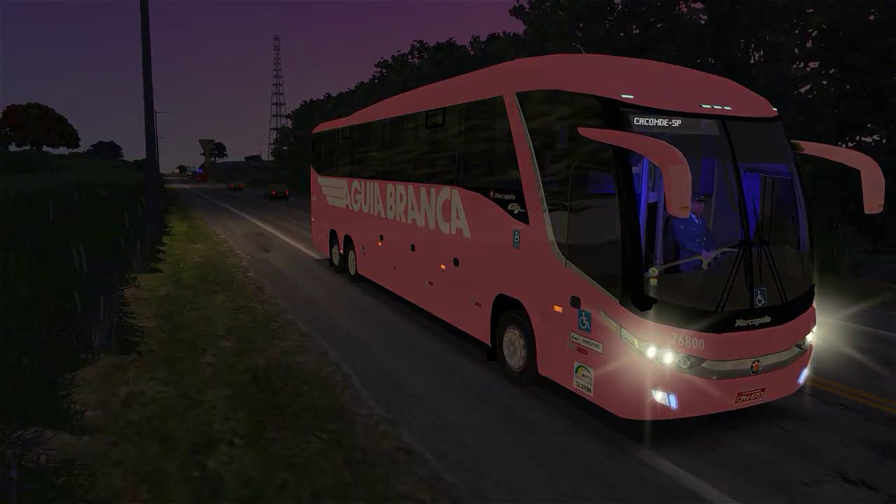 [OMSI 2]  Viagem Completa Rumo a Caconde SP - Águia Branca - Outubro Rosa + G27 #OMSI2 #OMSI