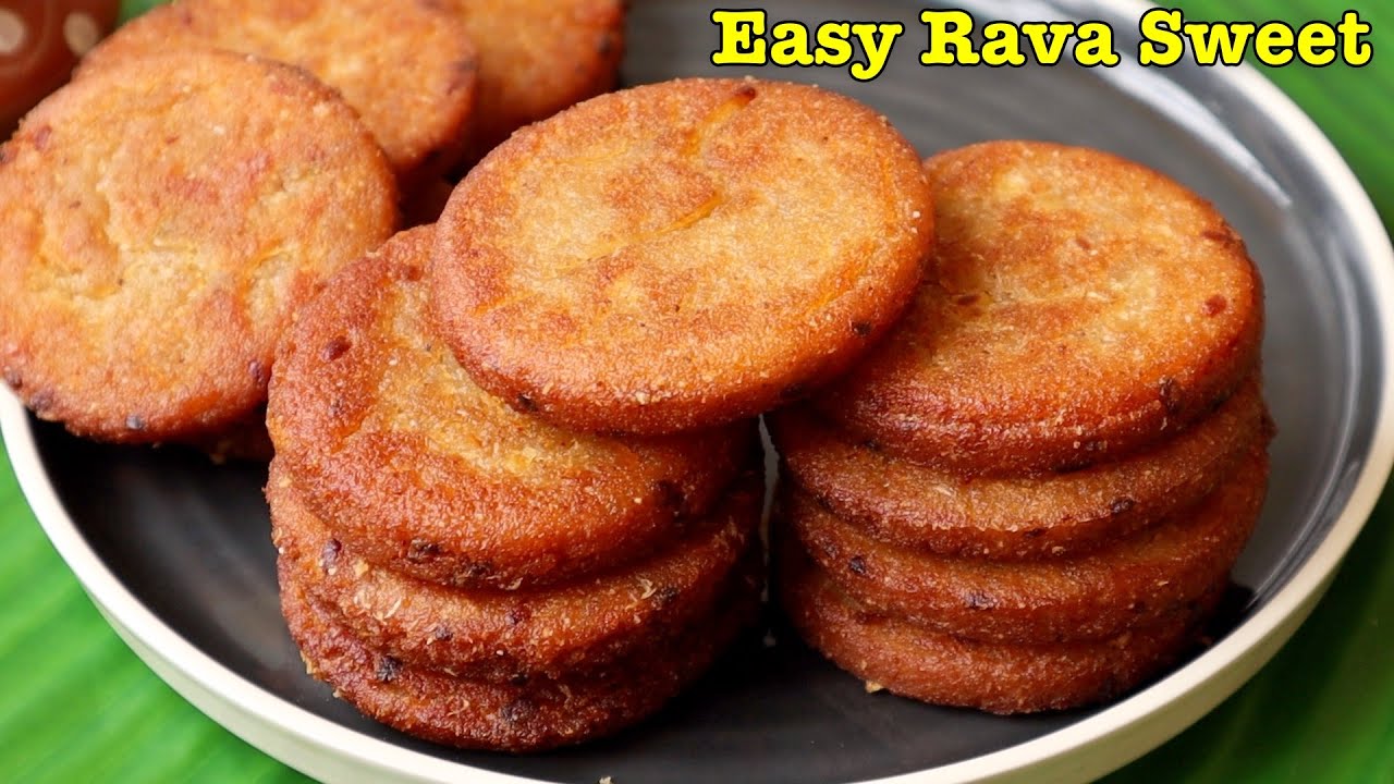 రవ్వ బెల్లంతో అప్పటికప్పుడు చేసే ఈజీ స్వీట్😋 Ravva Sweet Recipe In Telugu | Easy Sweet Recipe