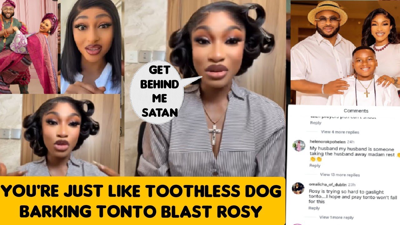 CHAI ROSY IS FINISHED💔Tonto Dikeh Finaly Replies RosyMeurer After interview: Churchhil Drama Unfolds