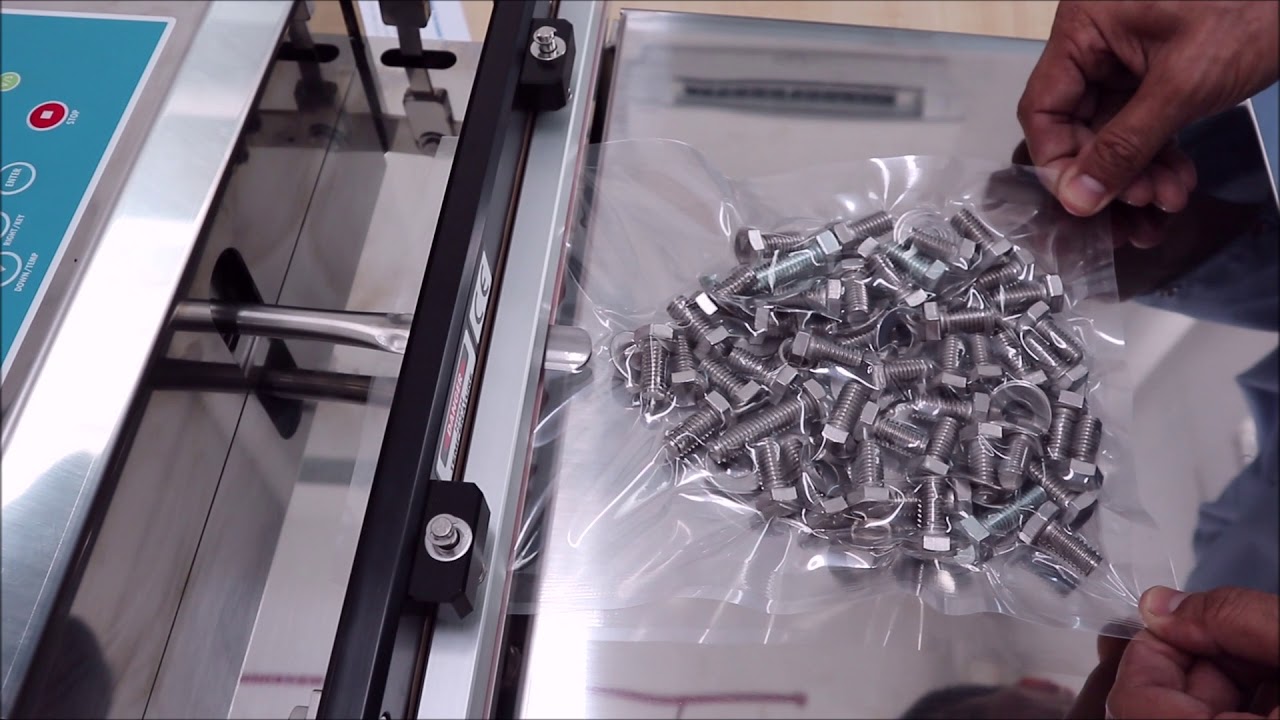 Vacuum Sealer -Vacuum - Metal Components - Demonstration
