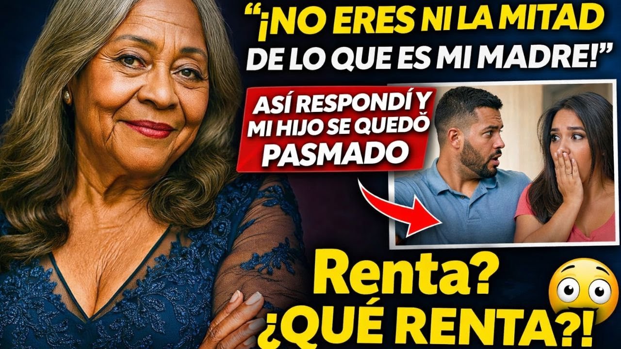 “Mi nuera me humilló en público… empujé la silla y todo cambió”.