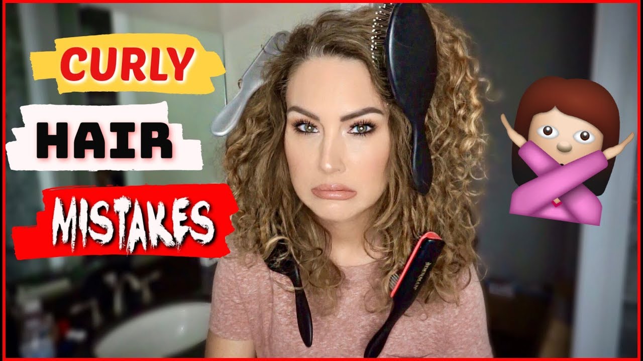 COMMON CURLY HAIR MISTAKES | THE GLAM BELLE