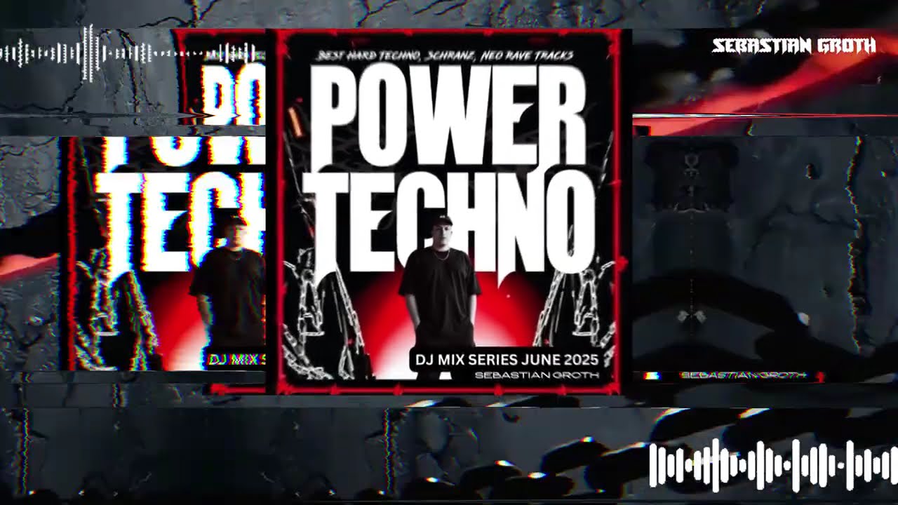 Sebastian Groth - Power Techno Mix Series - June 2025 | Hard Techno / Hard Dance Dj Mix Rec.