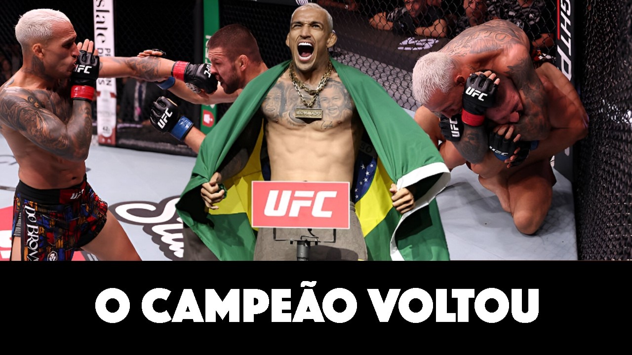 TUDO SOBRE A VITÓRIA DE CHARLES DO BRONX | Café com Luta Podcast #1