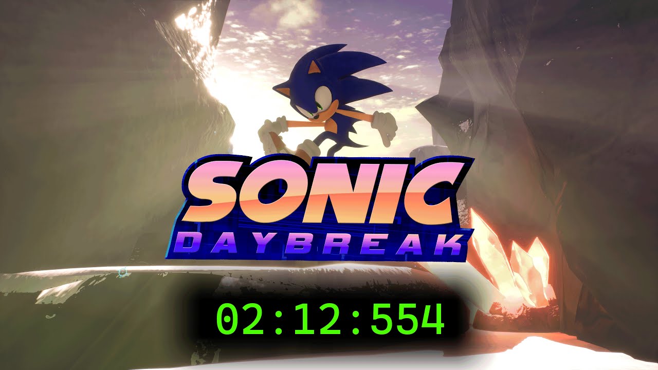 Sonic Daybreak Demo - Minty Slopes Speedrun 02:12.554