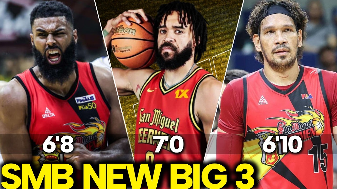 BAGONG BIG 3 SA SAN MIGUEL BEERMEN, PINAKILALA NA!