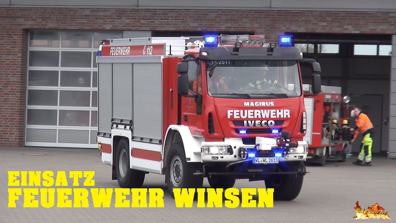 [THL & Gasgeruch] Einsätze Feuerwehr Winsen mit ELW, RW und MZF [+ neues TLF]