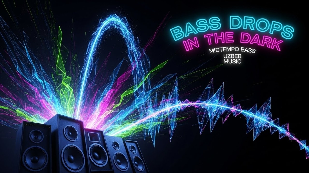 Bass Drops in the Dark | Dark EDM / Midtempo Bass | UZBEB Music