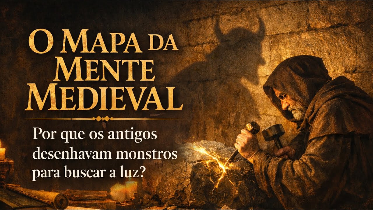 O MAPA DA MENTE MEDIEVAL: A Chave para os Abismos da Alma | Sombras Medievais Ep. 01