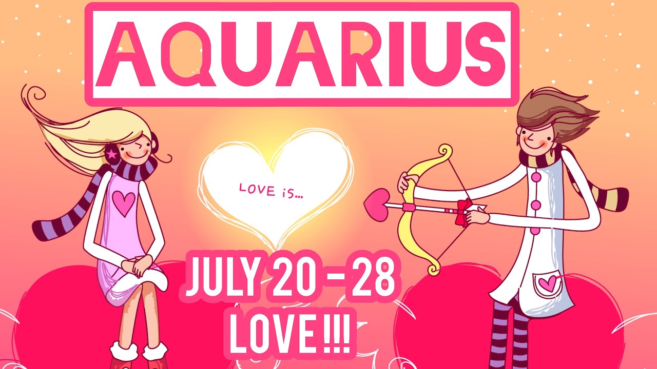 😍AQUARIUS😍STARTING AGAIN! THEY STOP RUNNING AWAY FROM YOUR LOVE! YOU KNEW IT! 😍❤️JULY 20-28❤️