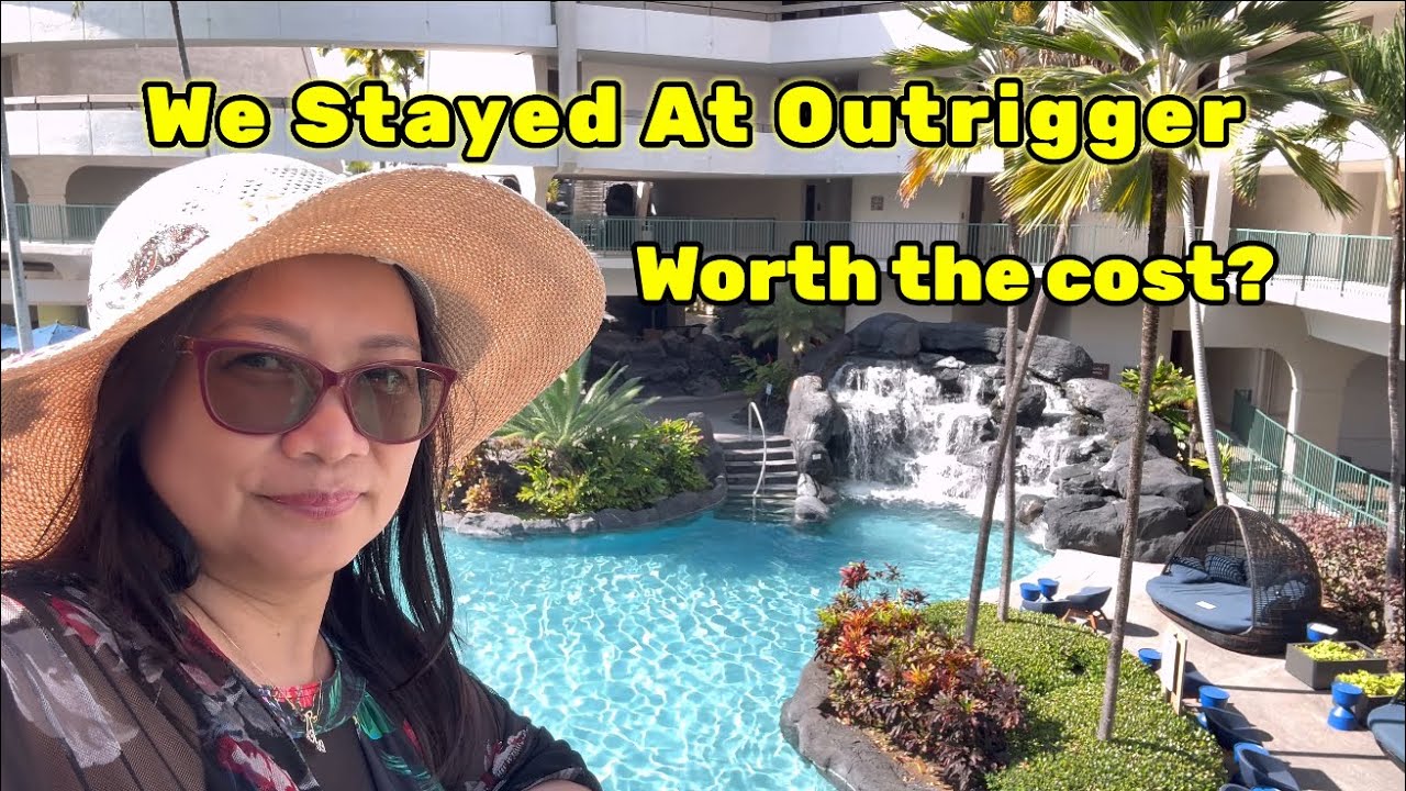 Outrigger Resort and Spa Walking Tour Part 1 // Kona , Big Island , Hawaii // 4K