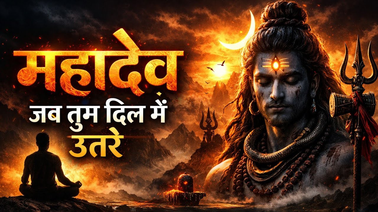 🔱 महादेव — जब तुम दिल में उतरे | Emotional Shiva Bhajan | Heart Touching Shiv Song 🔱