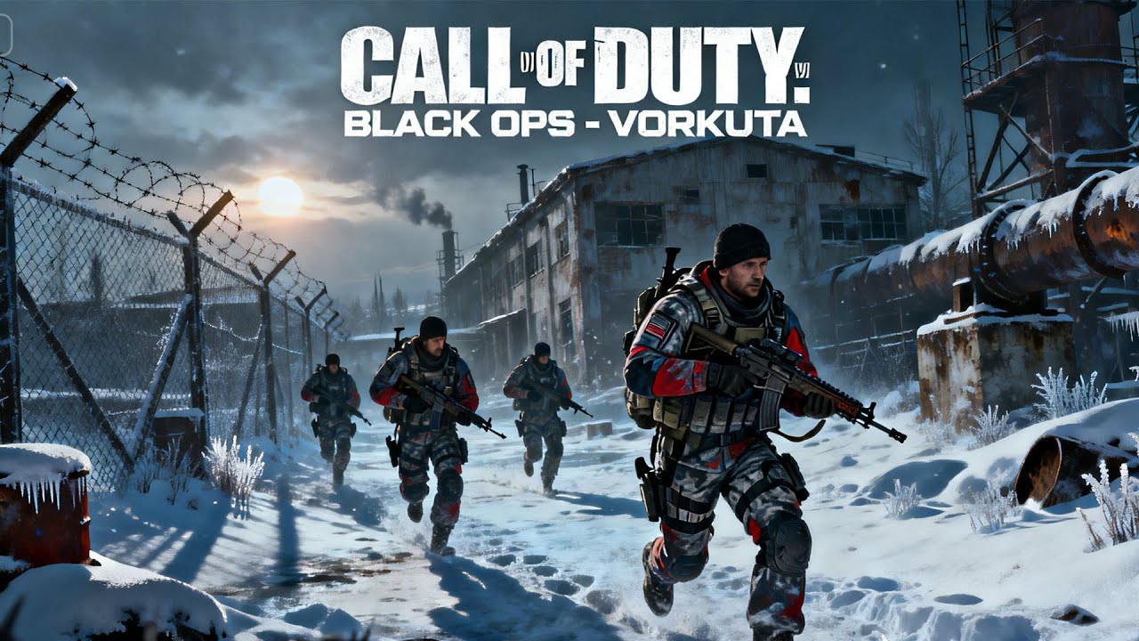 Call of Duty Black Ops RTX 5090 4K Ultra HD Graphic Gameplay Vorkuta