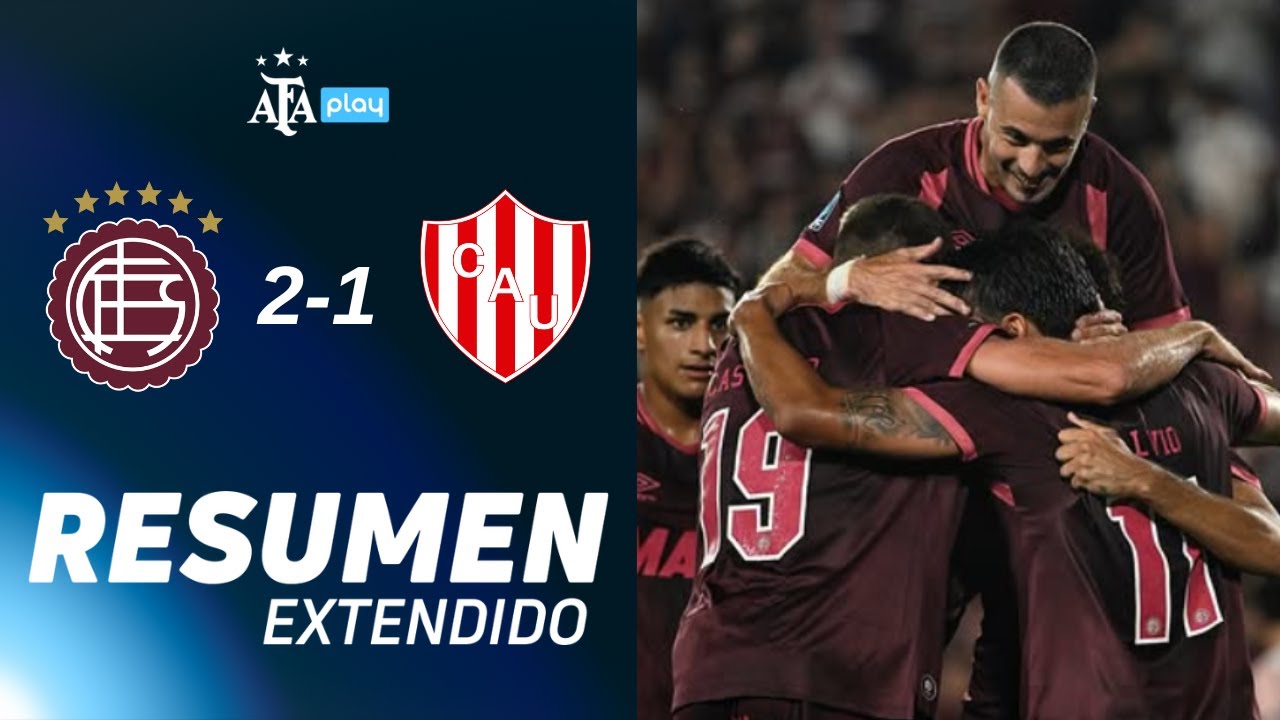 Lanús 2-1 Unión | #TorneoApertura2026 | RESUMEN EXTENDIDO | Fecha 2