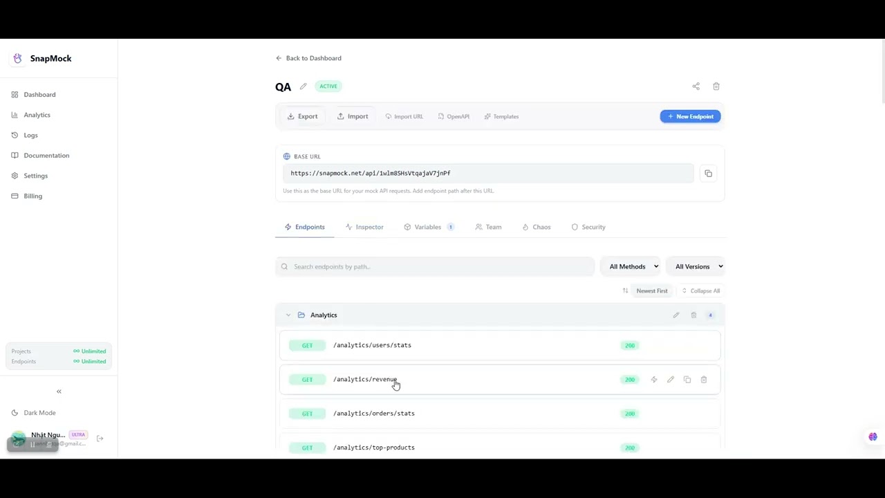 SnapMock &mdash; Mock API Platform for Frontend Developers | Create REST APIs in Seconds