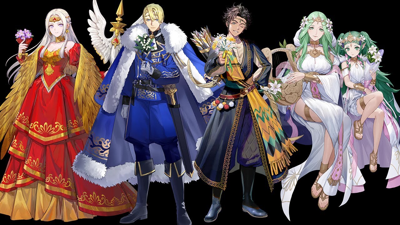 Fire Emblem Heroes: Voice Clips - Seeking and Finding (Edelgard, Dimitri, Claude, Rhea Sothis Duo)