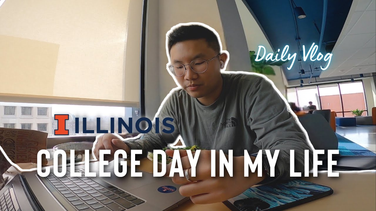 VLOG | UIUC College Day in My Life 美國大學日常－伊利諾大學香檳分校