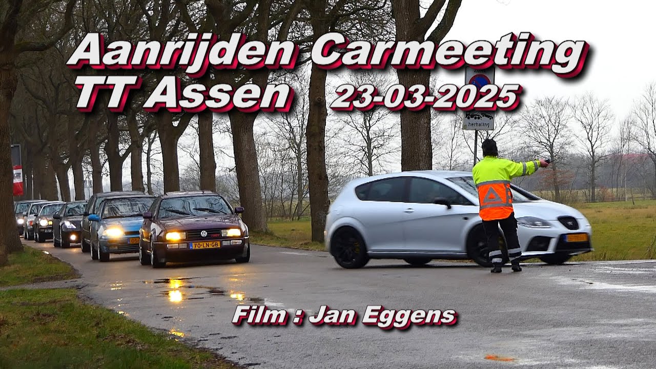 Aanrijden Carmeeting TT Assen 23 03 2025